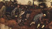 BRUEGEL, Pieter the Elder The Parable of the Blind Leading the Blind f Spain oil painting reproduction